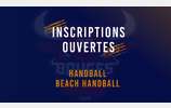Stages d'avril handball et beach handball, inscriptions ouvertes